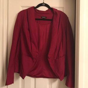 Torrid Red Blazer